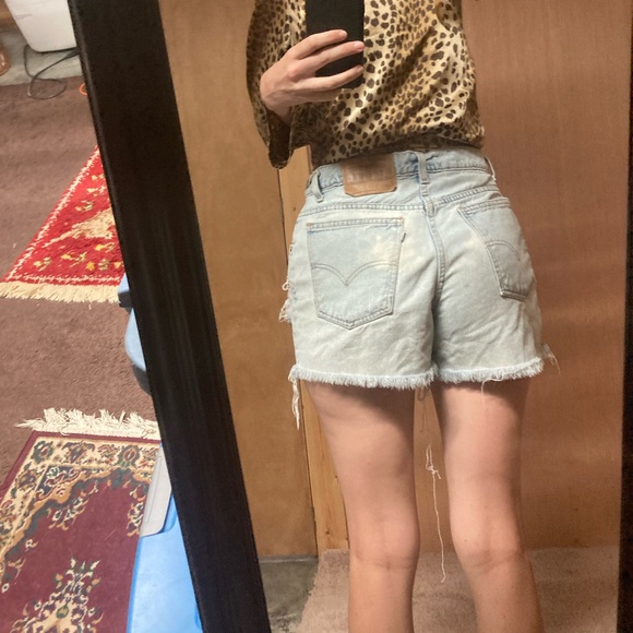 950 Levi Strauss Denim Shorts - Picture 9 of 11